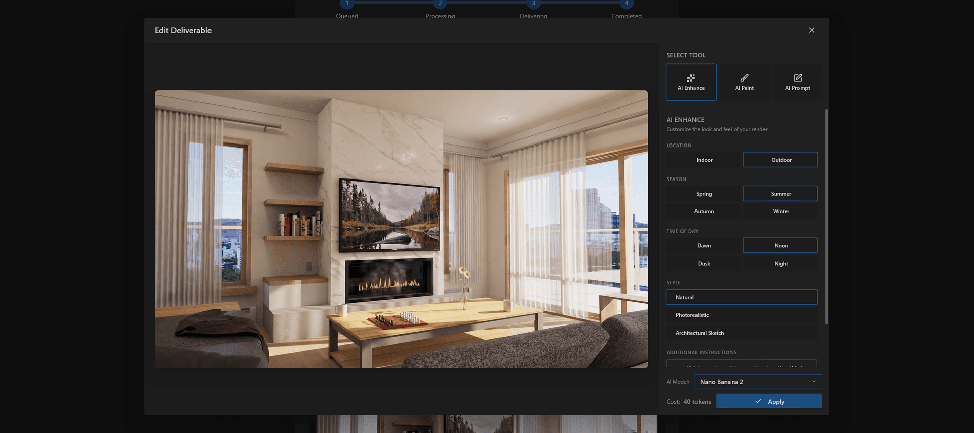 AI Editing tool