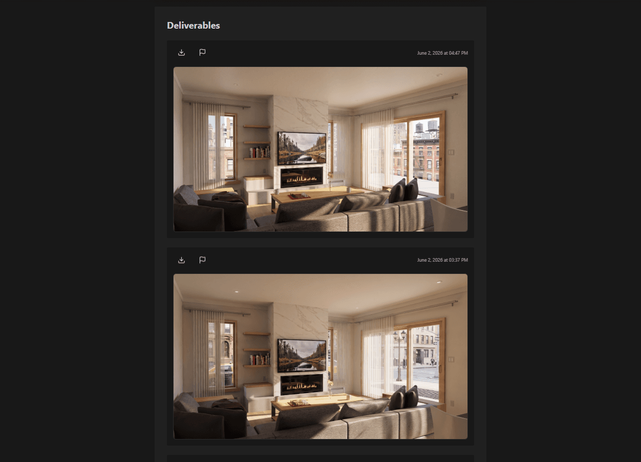 Portfolios feature